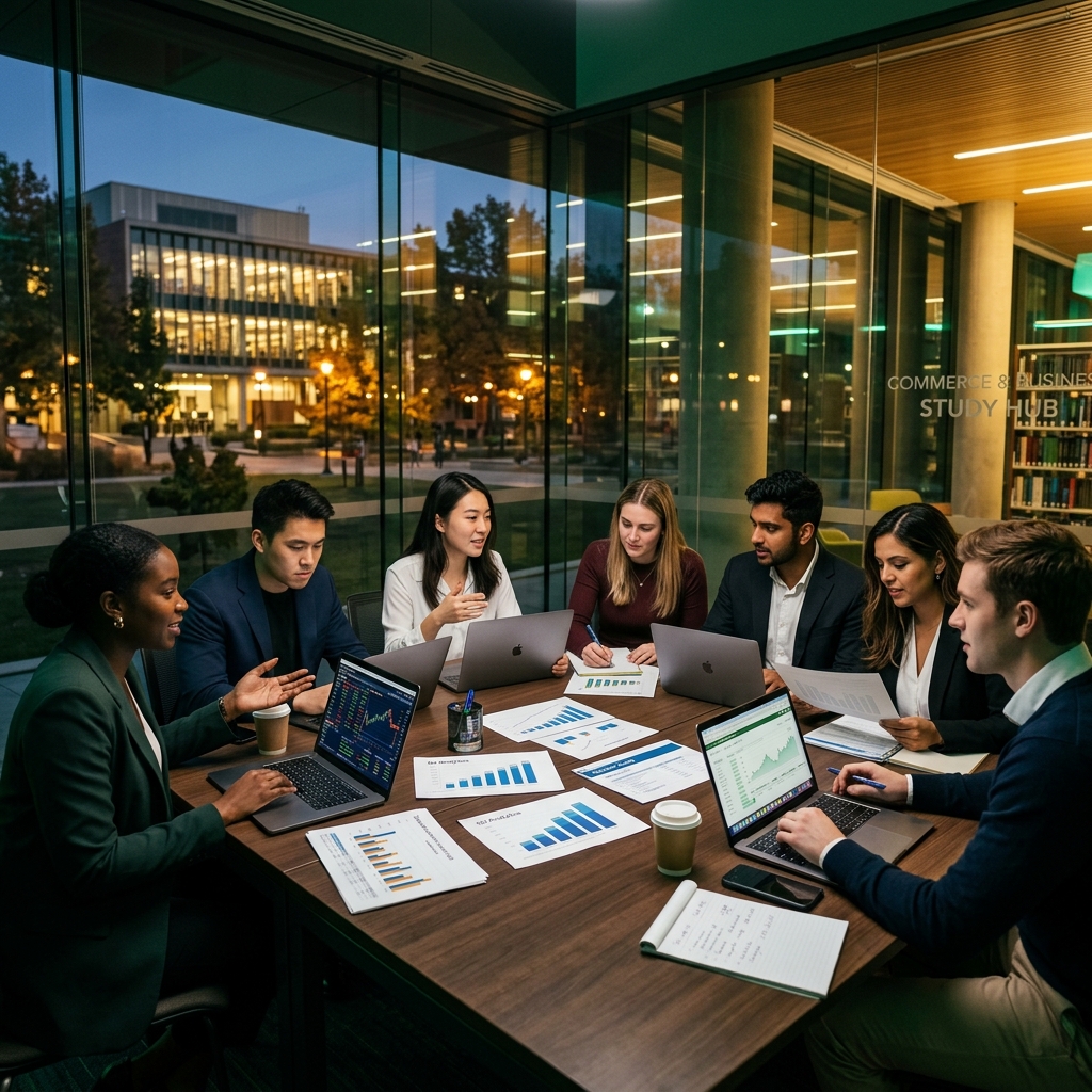 Bachelor of Commerce Students at IUB